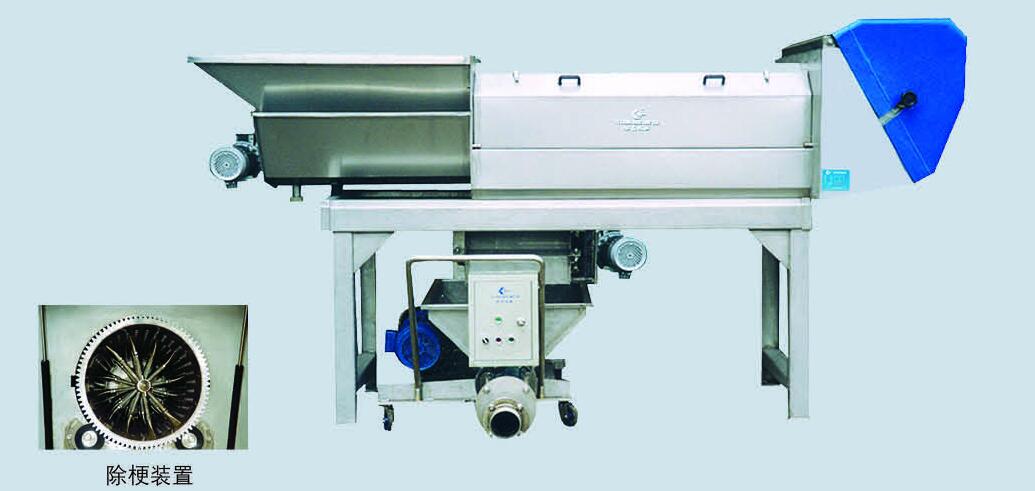 葡萄酒加工工藝-破碎除梗機與葡萄除梗破碎機